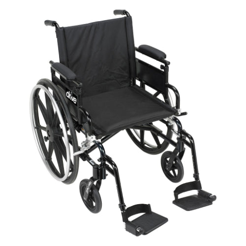 Viper Plus GT Wheelchair 20 with Universal Armrests & ELevating legrests