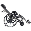 Drive Medical Viper GT Reclining Wheelchair with Detachable Desk Arms, 16 Inches