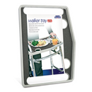 North American Walker Tray With Grip Mat, Gray