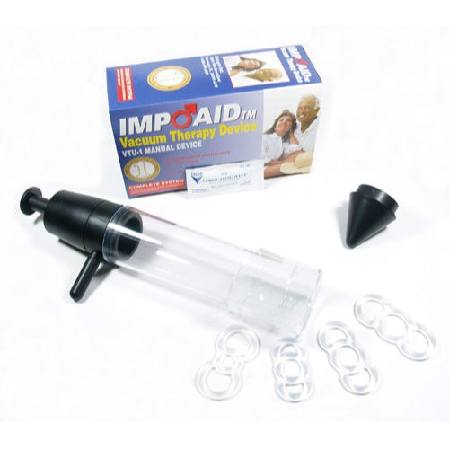 Encore Medical Manual Vacuum Erection Device offers OTC ED treatment with a pump and tension rings. Moovkart
