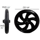 Replacement Wheel for 11037 Series Aluminum 4-Wheel Rollator with Loop Brake
