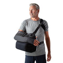 DonJoy UltraSling PRO with contoured abduction cushion for shoulder immobilization. Moovkart