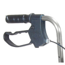 Drive Medical 3 Wheel Rollator with Pouch, Basket Tray and 300 lbs Capacity, Flame Red