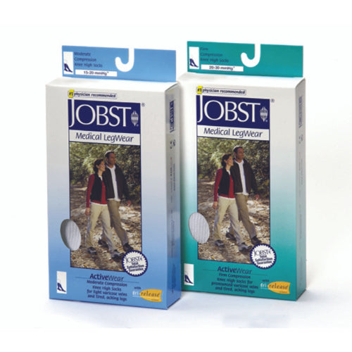 Jobst Active 20-30 Knee-High Socks Black Medium