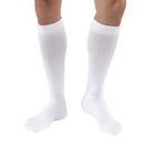 Jobst ActiveWear 30-40 mmHg Knee High Compression Socks, Full Calf, White