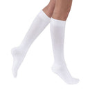 Jobst ActiveWear 30-40 mmHg Knee High Compression Socks, Full Calf, White