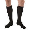 Jobst Activewear Knee-Hi Socks, Black, Large Full Calf, Firm Compression, Leg Therapy Support. Moovkart
