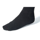 Jobst Activewear Knee-Hi Socks, Black, Large Full Calf, Reinforced Heel, Durable for Leg Therapy. Moovkart