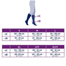 Full calf Jobst Compression Socks, 30-40 mmHg support to reduce swelling and improve circulation, Moovkart
