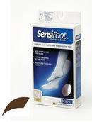 Jobst SensiFoot Diabetic Over-the-Calf Socks, Medium, Brown, 8-15 mmHg compression, moisture-wicking, comfortable fit, non-irritating design, Moovkart