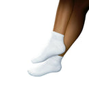 Jobst Sensifoot mini crew socks providing cushioned comfort and dryness for sensitive feet, Moovkart