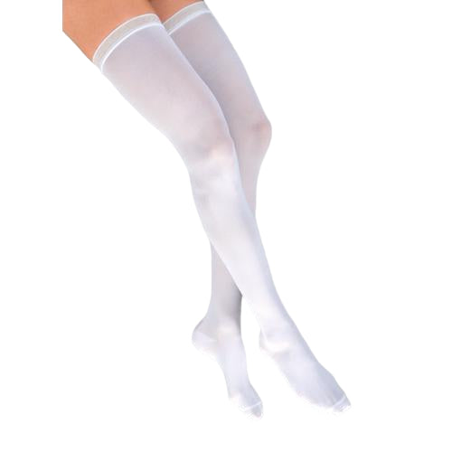 Jobst Anti-Embolism Thigh-High Stocking with inspection window for DVT prevention, Moovkart