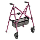 Stander Wonder Walker, Regal Rose – Ultra-compact, folding design with 400 lbs capacity. Moovkart