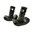 Pair of Stander EZ Fold‑N‑Go Walker Glides with slide‑on installation for effortless mobility, Moovkart