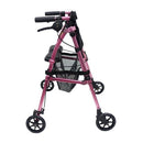 Stander EZ Fold-N-Go Rollator, Regal Rose