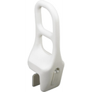 Drive Medical 16.5-Inch Plastic Tub Rail, White, for Bathroom Safety with Ergonomic Grip. Moovkart