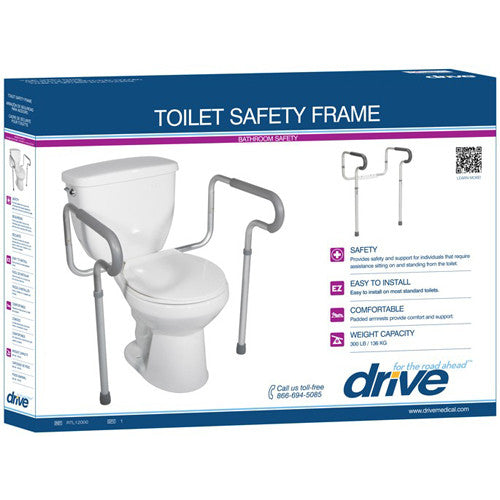 Drive Medical Toilet Safety Frame KD Retail (Each)