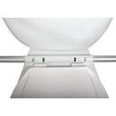 Homecare Toilet Safety Frame with Adjustable Height and Secure Fit for Enhanced Stability and Support. Moovkart