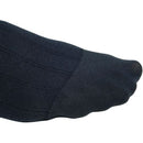 Close-up of Jobst Men's Knee-High Compression Socks with reinforced heel and anti-odor fabric, Moovkart
