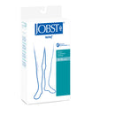 Small Jobst Relief Thigh High Open Toe Stockings with 20-30 mmHg compression to reduce swelling and fatigue, Moovkart