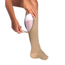 Jobst UlcerCare Knee High Stocking Left Side Zipper with 2 Liners, Medium