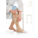 Jobst UlcerCare XX-Large Compression Stocking with right side zipper, 40 mmHg support for ulcer management, Moovkart.