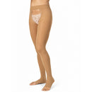Beige Open Toe Compression Stocking 20-30 mmHg Relief Chap Style