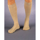 Jobst Relief 20-30 mmHg Knee-High Compression Stockings, Large Full Calf, Beige for Comfortable Compression and Circulation Support. Moovkart