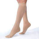 Jobst Relief Knee-High Compression Stockings Beige with 15-20 mmHg support for tired legs, Moovkart