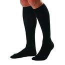 Jobst Small Knee High Compression Socks 15-20 mmHg for men, ribbed design, improves circulation and reduces leg fatigue, Moovkart