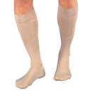 Medium Jobst knee high compression stockings in beige to manage swelling and improve circulation, Moovkart