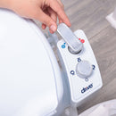 Drive Medical PreserveTech Raised Toilet Seat with Bidet, 400 lbs Capacity