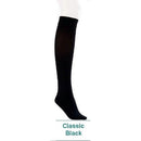 Jobst Opaque Knee High Compression 20-30 mmHg, Black, X-Large, offering high compression for improved circulation and support, Moovkart.