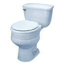 Maddak Hinged Elevated Toilet Seat, Standard Height for Easy Cleaning and Bathroom Safety