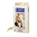 Khaki Jobst Men’s thigh-high compression socks with flat toe seam and reinforced heel for comfort, Moovkart