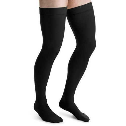 Jobst for Men 20-30mmHg Thigh, Black, Medium