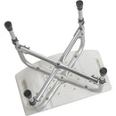 Drive Medical Heavy Duty Bariatric Bath Bench with Backrest and Adjustable Height for Safe Bathing