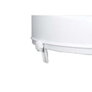Drive Medical Raised Toilet Seat with Lock and Lid, Standard Seat, 4 Inches