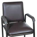 Drive Medical Deluxe Hip Chair with Dark Brown Vein Frame and Padded Cushions