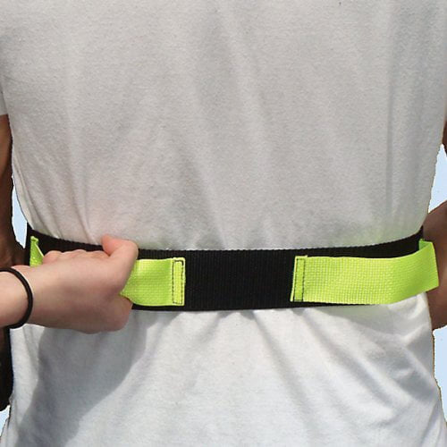 SafetySure Gait Belt with Hand Grips, 60 Inches, made of durable cotton webbing with plastic buckle for secure transfers, Moovkart.