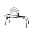 Drive Medical Sliding Folding Transfer Bench – Universal Fit with Safety Belt and Net, Moovkart