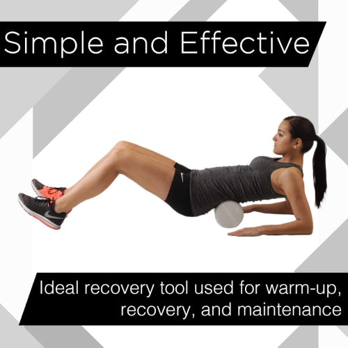 Thera-Band Pro Foam Roller and Half Round Diameter 6 Inches