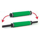 TheraBand Standard Ridged Roller Massager for Targeted Muscle Therapy and Recovery Support, Green