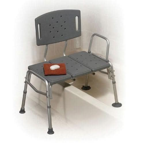 Pro Basic Transfer Bench ProBasics Transfer Bench Adjustable with Removable Back and Arms ...
