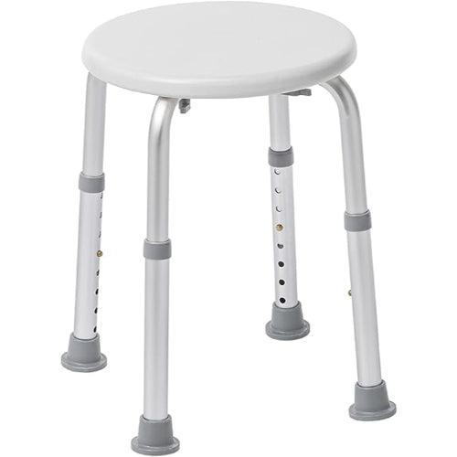 Drive Medical Knock Down Bath Bench, lightweight aluminum frame, non-slip tips, and adjustable height for compact tubs, Moovkart