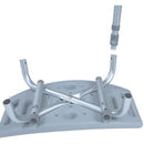 Generic Shower Safety Bench With Back, Tool-Free Asmy, Gray, Case of 4