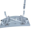 Drive Medical Shower Safety Bench with Backrest and Non Slip Feet for Stable Bathing Support