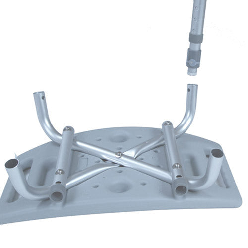 Drive Medical Shower Safety Bench without Back, Gray, Pack of 4