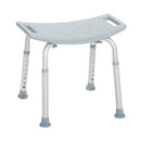Drive Medical shower bench with drainage holes to prevent slips, Moovkart