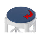 Drive Medical Swivel Seat Shower Stool with Rotating Padded Seat for Bath Safety
